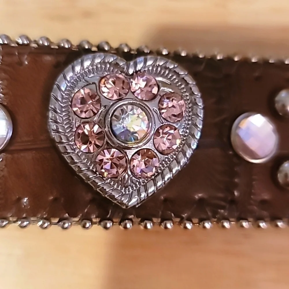 Western studded belt Girls NWOT